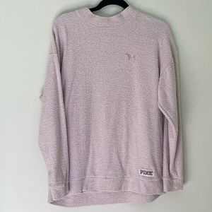 PINK tan sweater